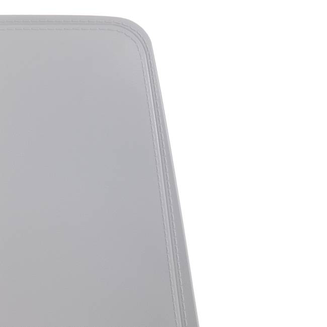 Стул GENIUS (mod 75) металл/пластик, 46x56x84cм, серый/ножки хром (Комплект из 4 шт.) серый металл/пластик Стул GENIUS (mod 75) металл/пластик, 46x56x84cм, серый/ножки хром (Комплект из 4 шт.) серый металл/пластик