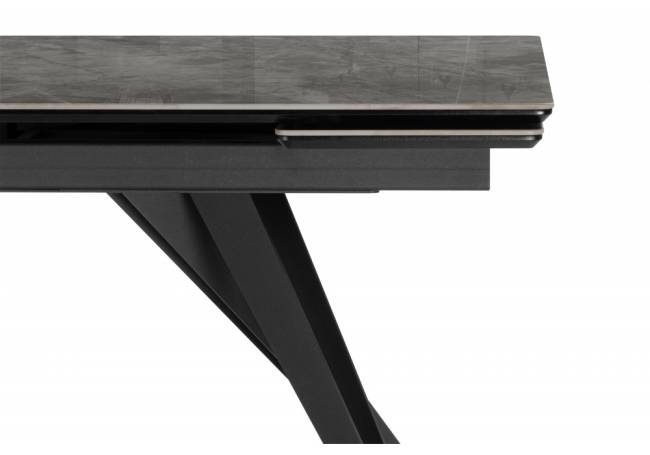 Дарвин 160(220)х89 серый мрамор baolai / черный