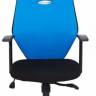 Кресло офисное «Ринус-6» (Rinus-6 blue) (Чёрно-синяя ткань)