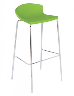 Стул пластиковый барный Easy 77 370х360х770 мм