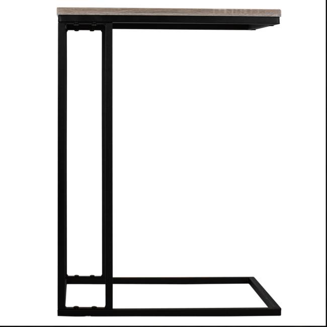 Стол придиванный BeautyStyle 30 дуб сонома/черный