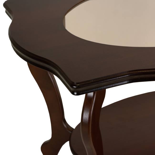 Стол журнальный Берже 1С тёмно-коричневый Стол журнальный Берже 1С тёмно-коричневый