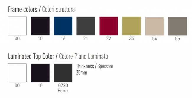 Стол ламинированный Surfy Hub 2027 Ø1200х740 мм