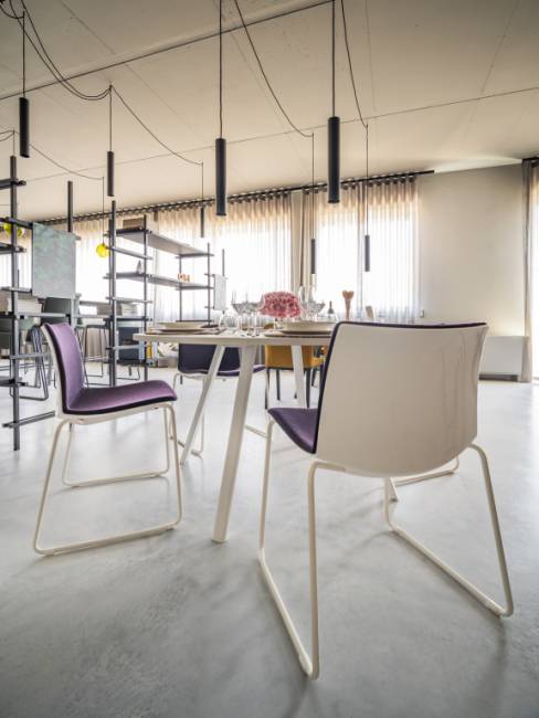 Стол ламинированный Surfy Hub 2027 Ø1200х740 мм