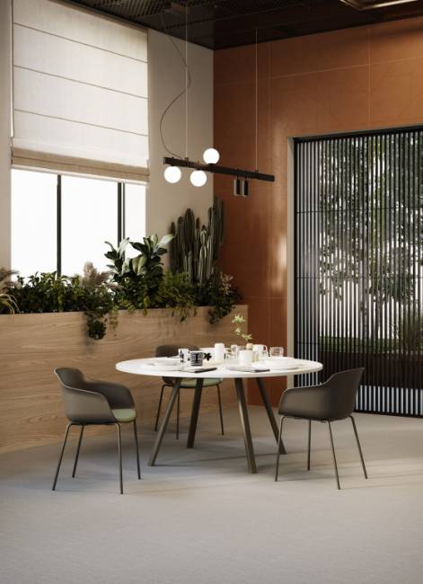 Стол ламинированный Surfy Hub 2027 Ø1200х740 мм