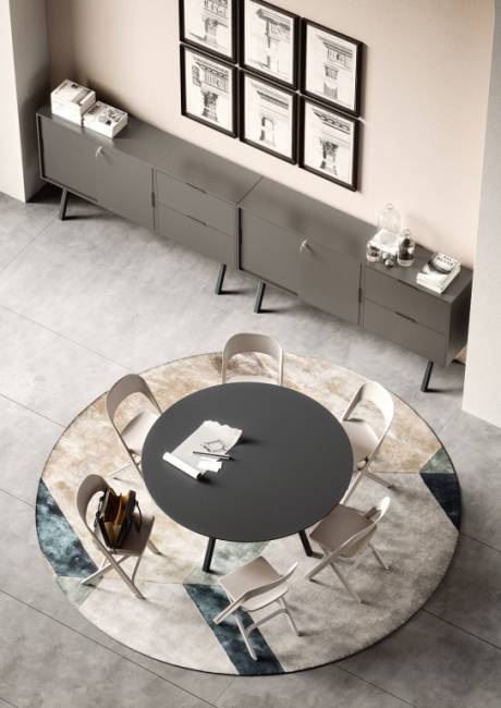 Стол ламинированный Surfy Hub 2027 Ø1200х740 мм