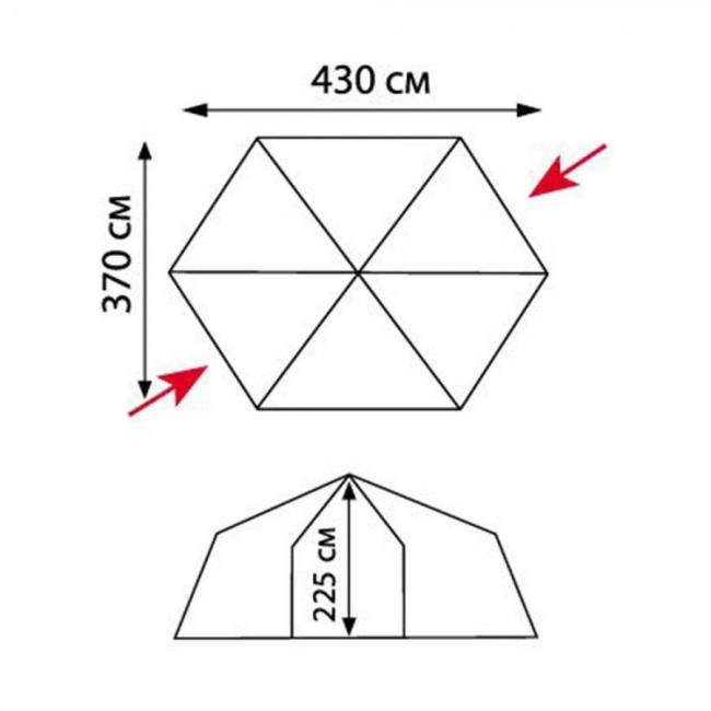 ТЕНТ-ШАТЕР TRAMP LITE MOSQUITO ORANGE TLT-009.02 ТЕНТ-ШАТЕР TRAMP LITE MOSQUITO ORANGE TLT-009.02