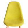 Стул CINDY SOFT (mod. C1021F1-1) фактурный велюр/дерево бук, 55 х 48 х 83 см, Светло-зеленый LY1701-8 / натуральный (Комплект из 4 шт.) Светло-зеленый LY1701-8 / натуральный фактурный велюр/дерево бук
