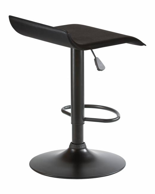 Стул барный DOBRIN TOMMY BLACK, чёрный