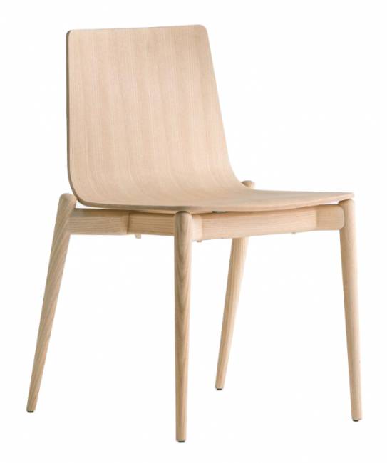 Стул деревянный Malmo беленый ясень 510х510х780 мм Стул деревянный Malmo беленый ясень 510х510х780 мм