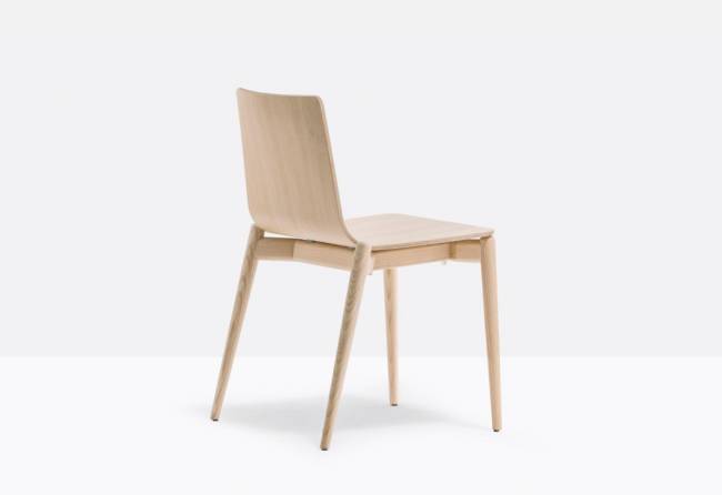 Стул деревянный Malmo беленый ясень 510х510х780 мм Стул деревянный Malmo беленый ясень 510х510х780 мм