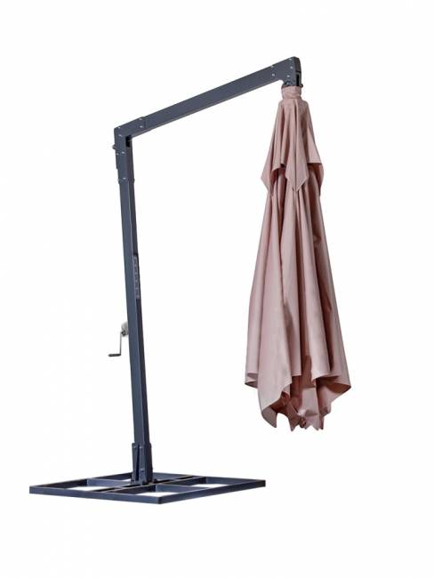 Зонт с боковой опорой 4х4 м, "ПРОФИ 100", (600D), бежевый Зонт с боковой опорой 4х4 м, "ПРОФИ 100", (600D), бежевый