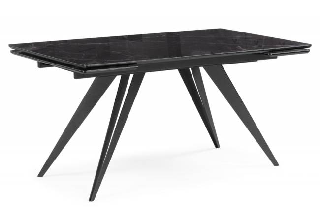 Дарвин 140(200)х80 черный мрамор / черный