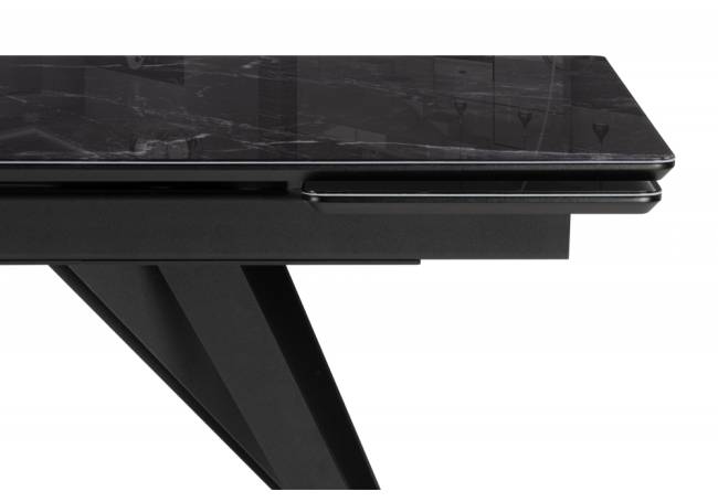 Дарвин 140(200)х80 черный мрамор / черный