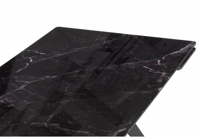 Дарвин 140(200)х80 черный мрамор / черный