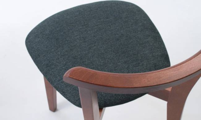 Стул Франк ПМ орех/зелёный