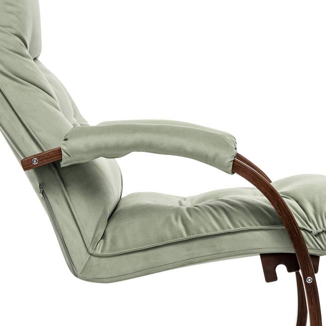 Кресло-трансформер Leset Монако Орех текстура V14 бирюзовый