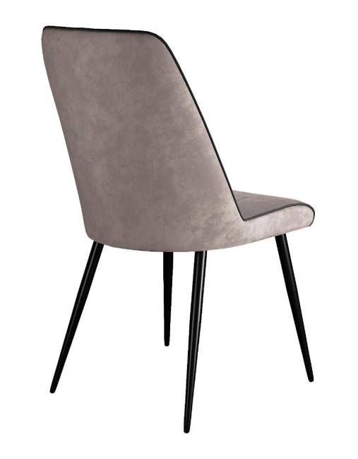 Стул DikLine 324 поворотный B5 LATTE, ножки черные