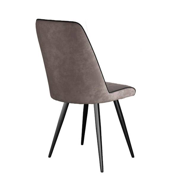 Стул DikLine 324 поворотный B5 LATTE, ножки черные