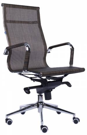 Кресло руководителя Everprof Opera M Сетка Коричневый