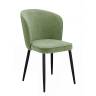 Стул DikLine 347 P10/L08 зеленый, ножки черные