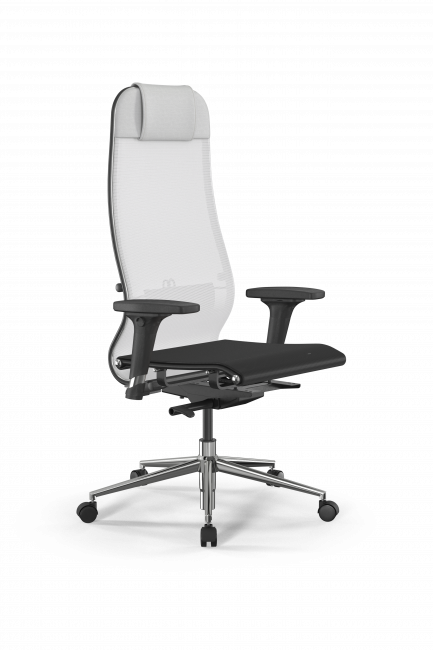 Кресло SynchroSit 10 B1-104D - T /Um00/Nb00/D02P(M23.B23.G18.W02), белый