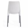 Стул GENIUS (mod 75) металл/пластик, 46x56x84cм, белый/ножки хром (Комплект из 4 шт.) белый металл/пластик Стул GENIUS (mod 75) металл/пластик, 46x56x84cм, белый/ножки хром (Комплект из 4 шт.) белый металл/пластик