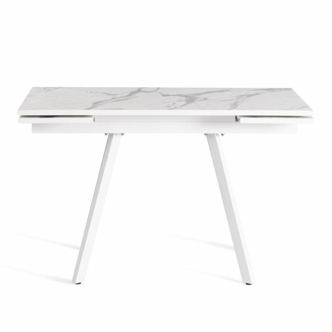 Стол VIGO ЛДСП/HPL/металл, 120 x 80 x 30 х 30 х 75 см, Мрамор светлый/белый Мрамор светлый/белый ЛДСП/HPL/металл Стол VIGO ЛДСП/HPL/металл, 120 x 80 x 30 х 30 х 75 см, Мрамор светлый/белый Мрамор светлый/белый ЛДСП/HPL/металл
