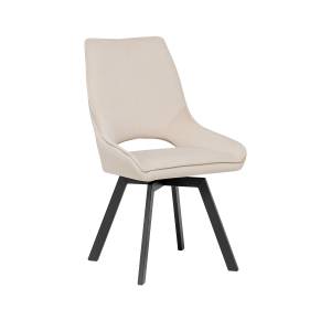 Стул Leset Галвес 360 (поворотный механизм) Бежевый Чёрный