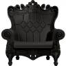 Кресло пластиковое детское Little Queen Of Love Standard угольно-черный 760х700х830 мм