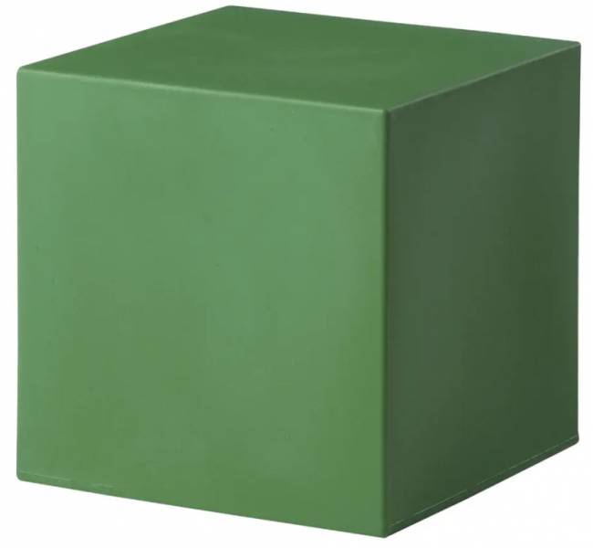 Пуф пластиковый Cubo 40 Standard зеленый 430х430х430 мм