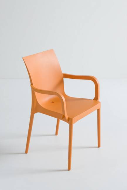 Кресло пластиковое Iris B 550х540х880 мм