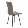 Стул обеденный Монте Карло/Monte Carlo велюр, серый/черный, (порше 9) , 49х51х93см серый ткань велюр