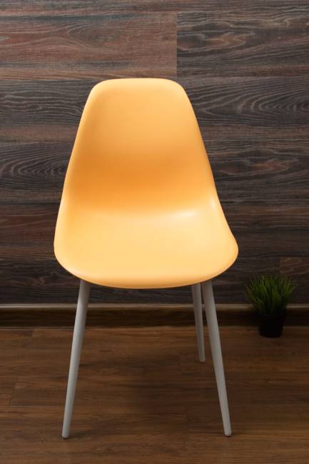 Стул Туссе белый /персиковый