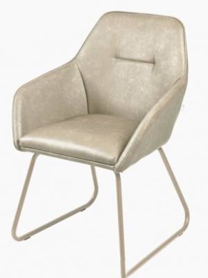 Стул СМ "Ортон ПЛ" серо-бежевый