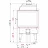 Дровяная топка BeF Therm 7 CP/CL, левый угол