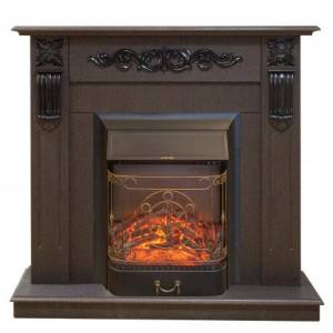 Электрокамин Dominica DN с очагом Majestic Lux BL S