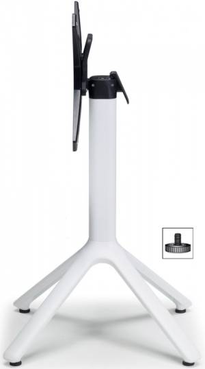 Подстолье металлическое складное Nemo белый 510х510х730 мм