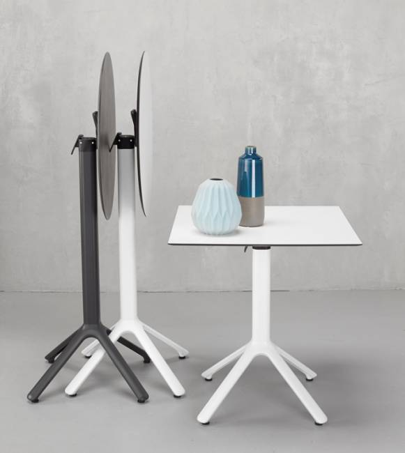 Подстолье металлическое складное Nemo белый 510х510х730 мм