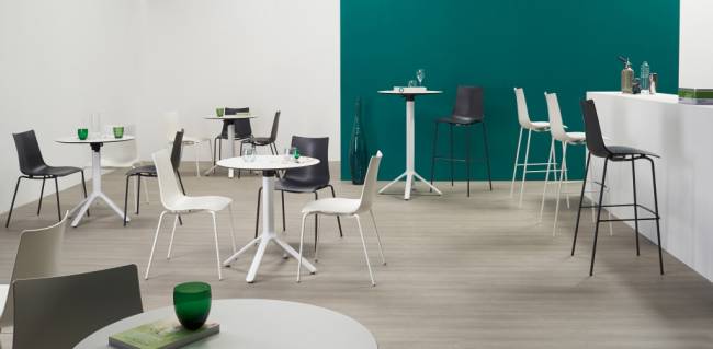 Подстолье металлическое складное Nemo белый 510х510х730 мм