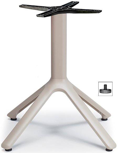 Подстолье металлическое Nemo тортора 510х510х500 мм