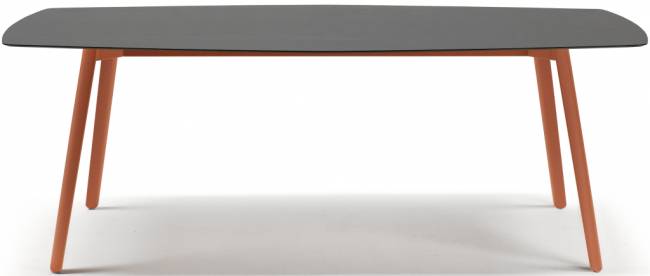 Стол ламинированный Squid терракотовый, антрацит 2090х1080х730 мм