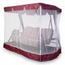 Тент-крыша + москитная сетка Дефа Люси Премиум 244х134х185, бордовый