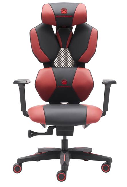 Геймерское кресло Everprof Tiger Экокожа Красный