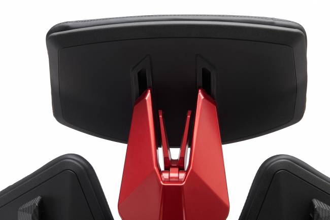 Геймерское кресло Everprof Tiger Экокожа Красный