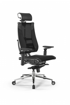 Кресло Y 4DF B2-15D - YM93+Infinity+carbon /Kc14/Nc09/D15P/H2cL-3D(M06.B35.G11.W04), черный