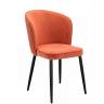 Стул DikLine 347 P09/L05 терракотовый, ножки черные