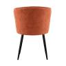 Стул DikLine 347 P09/L05 терракотовый, ножки черные