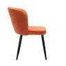 Стул DikLine 347 P09/L05 терракотовый, ножки черные