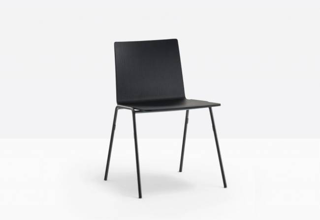 Стул деревянный Osaka черный ясень, черный 515х515х765 мм Стул деревянный Osaka черный ясень, черный 515х515х765 мм